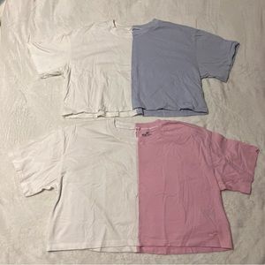 Hollister cropped shirts, size S